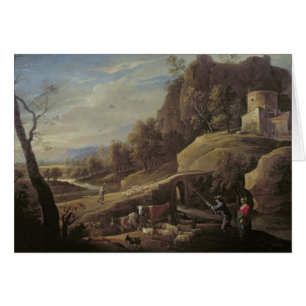 Landscape with Farmers tending their Animals
