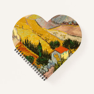 Landscape with House and PloughmaVincent van Gogh  Notebook