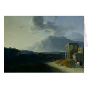 Landscape with Mount Stromboli