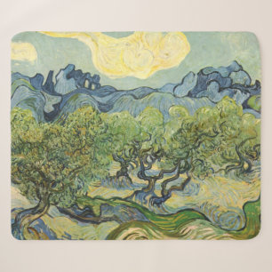 Landscape with Olive Vincent Willem van Gogh Sherpa Blanket