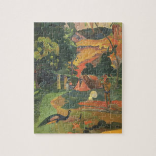 Landscape with Peacocks by Paul Gauguin Jigsaw Puzzle