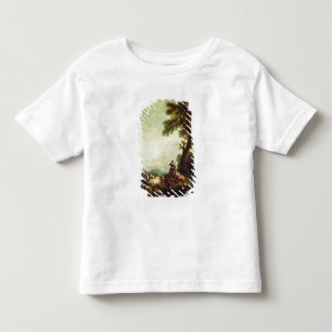 Landscape with Peasants Watching a Herd of Cattle Toddler T-shirt