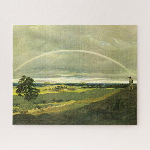 Landscape with Rainbow (by Caspar David Friedrich) Jigsaw Puzzle