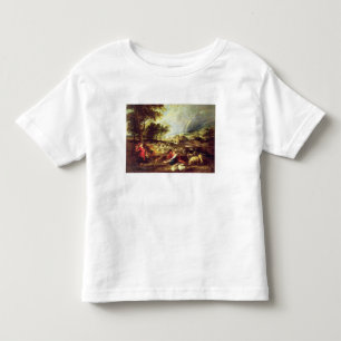 Landscape with Rainbow (oil on canvas) Toddler T-shirt