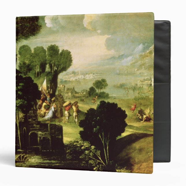 Landscape with Saints, 1520-30 Binder (Front/Inside)