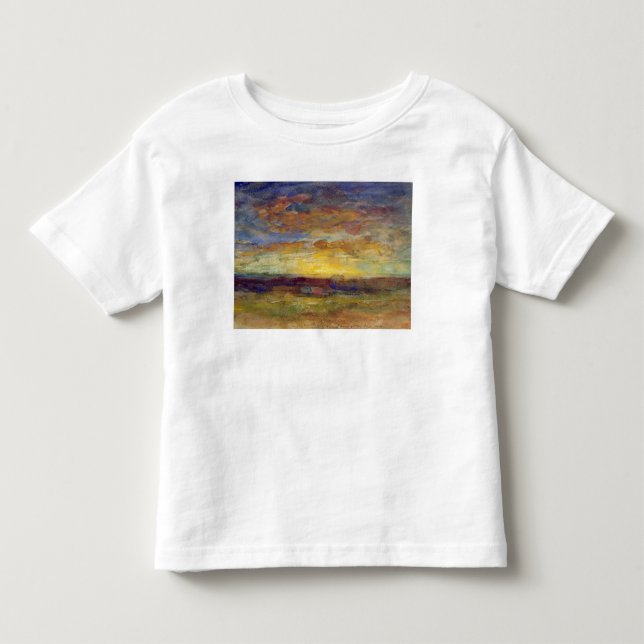 Landscape with Setting Sun Toddler T-shirt (Front)