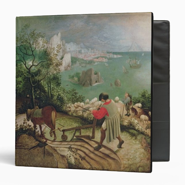 Landscape with the Fall of Icarus, c.1555 Binder (Front/Inside)