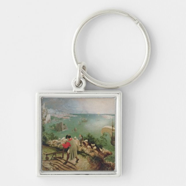 Landscape with the Fall of Icarus, c.1555 Keychain (Front)
