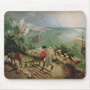 Landscape with the Fall of Icarus, c.1555 Mouse Pad