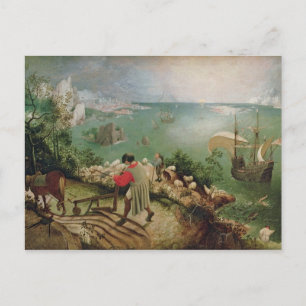 Landscape with the Fall of Icarus, c.1555 Postcard