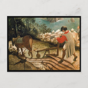 Landscape with the Fall of Icarus Postcard