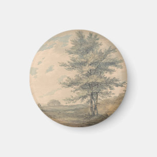 Landscape with Trees and Figures – Joseph Mallord Magnet