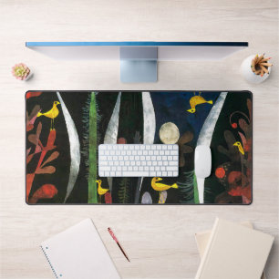 Landscape with Yellow Birds   Paul Klee   Desk Mat