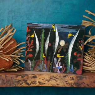 Landscape with Yellow Birds   Paul Klee   Plaque