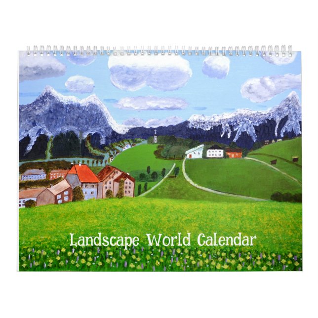 Landscape World Calendar  (Cover)
