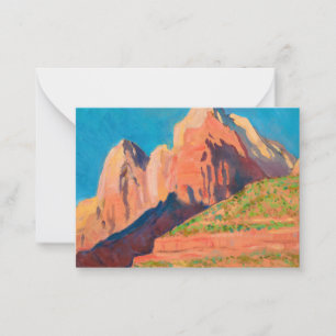 Landscape, Zion National Park by Maynard Dixon Card
