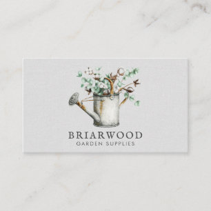 Landscaper Gardener Greenery  Square Business Card