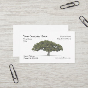 Landscaper Tree Trimmer Business Card