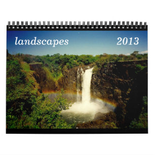 landscapes 2013 calendar