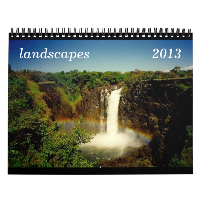 landscapes 2013 calendar (Cover)
