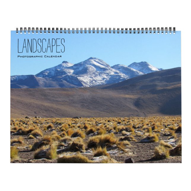 landscapes 2027 large calendar (Cover)