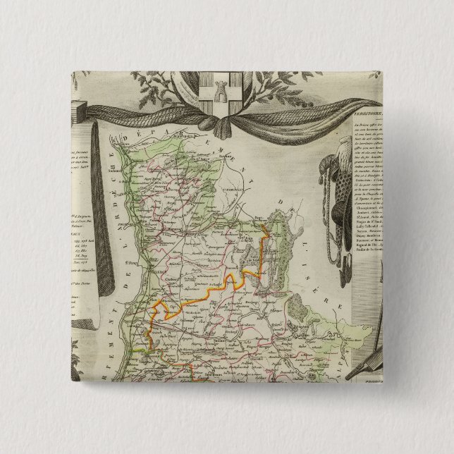 Landscapes 2 Inch Square Button (Front)