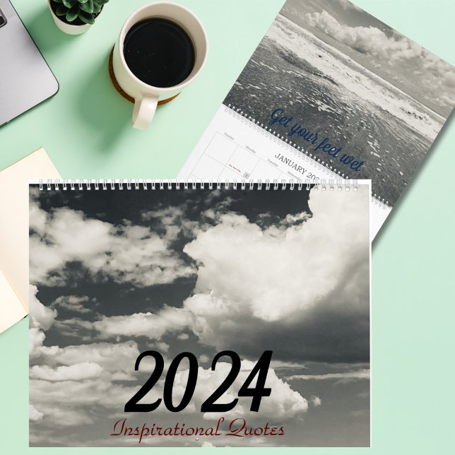 Landscapes Grayscale Inspiration Colour Calendar (Creator Uploaded)