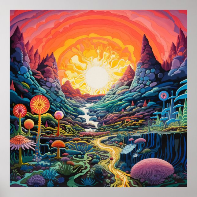  Landscapes inviting exploration Poster (Front)
