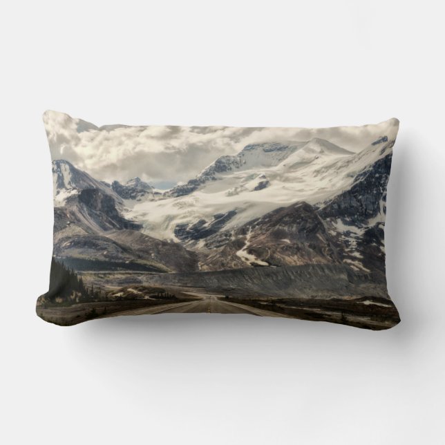 Landscapes of Alberta, Canada Lumbar Pillow (Front)