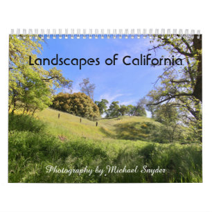 Landscapes of California Calendar