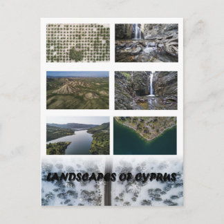 Landscapes of Cyprus postcard