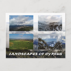 Landscapes of Cyprus postcard