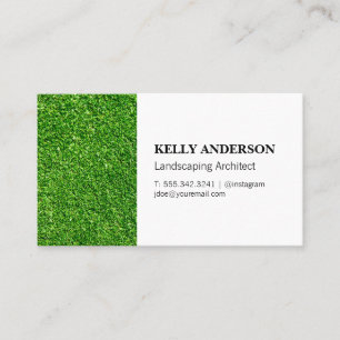 Landscaping Architect Grass Business Card