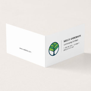 Landscaping Architect Tree Trimming Service Business Card