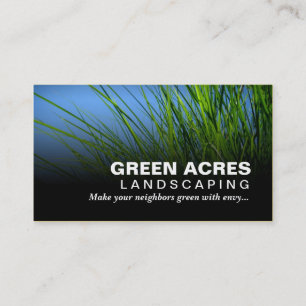 Landscaping Business Card