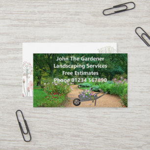   Landscaping Business Card