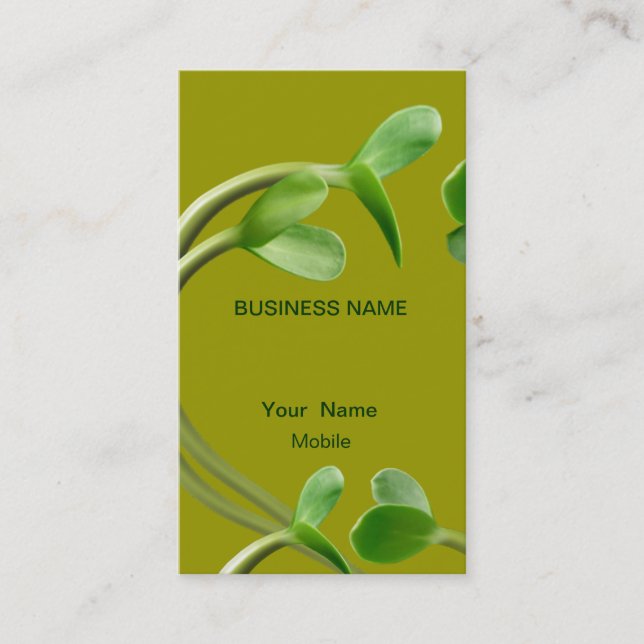 Landscaping Business Card (Front)