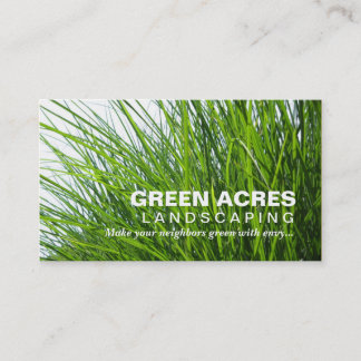 Landscaping Business Card