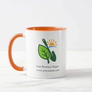 Landscaping Company Business Logo Mug