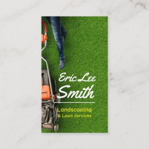 Landscaping/Lawn care/Gardener Business Card
