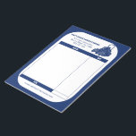 Landscaping Lawn Mowing Business Receipt Invoice Notepad<br><div class="desc">This custom printed receipt note pad or invoice form is perfect for your landscaping or lawn mowing business. It features a professional navy blue and white colour scheme with an illustration of a commercial style ride-on lawn mower. Use the template fields to personalize this pad with your business name, address...</div>