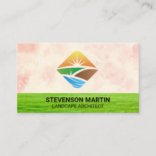 Landscaping Scenery   Grass Business Card