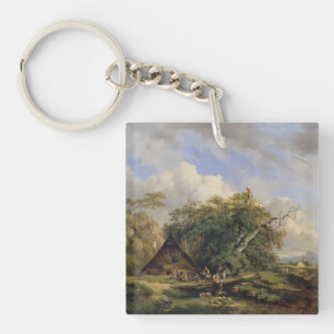 Landschaft bei Gutenstein – Dominik Schufried Keychain