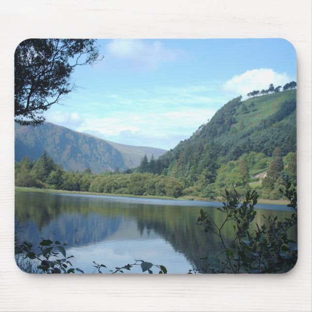 Landschaft, Glendalough Mouse Pad (Front)