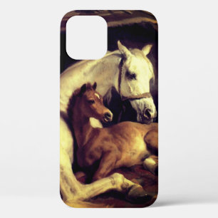 Landseer Horses iPhone 12 Case