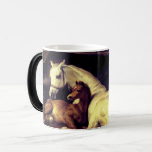 Landseer Horses Magic Mug