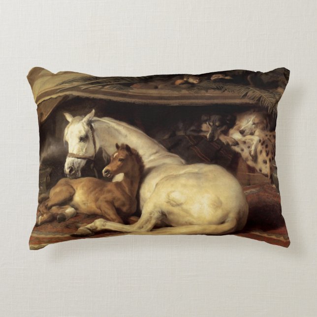 Landseer The Arab Tent Accent Pillow (Front)