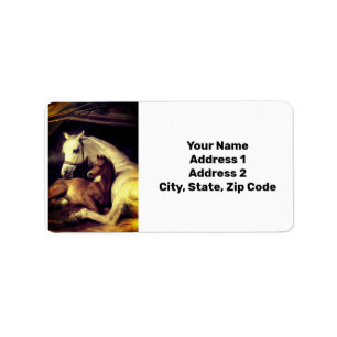Landseer The Arab Tent Label