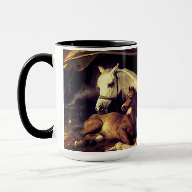 Landseer The Arab Tent Mug (Left)