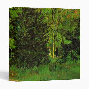 Lane in Public Garden Arles Van Gogh Fine Art Binder